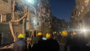 انفجار ماسورة غاز في إمبابة يتسبب في إصابات ووفيات وانهيار عقار وتداعيات خطيرة